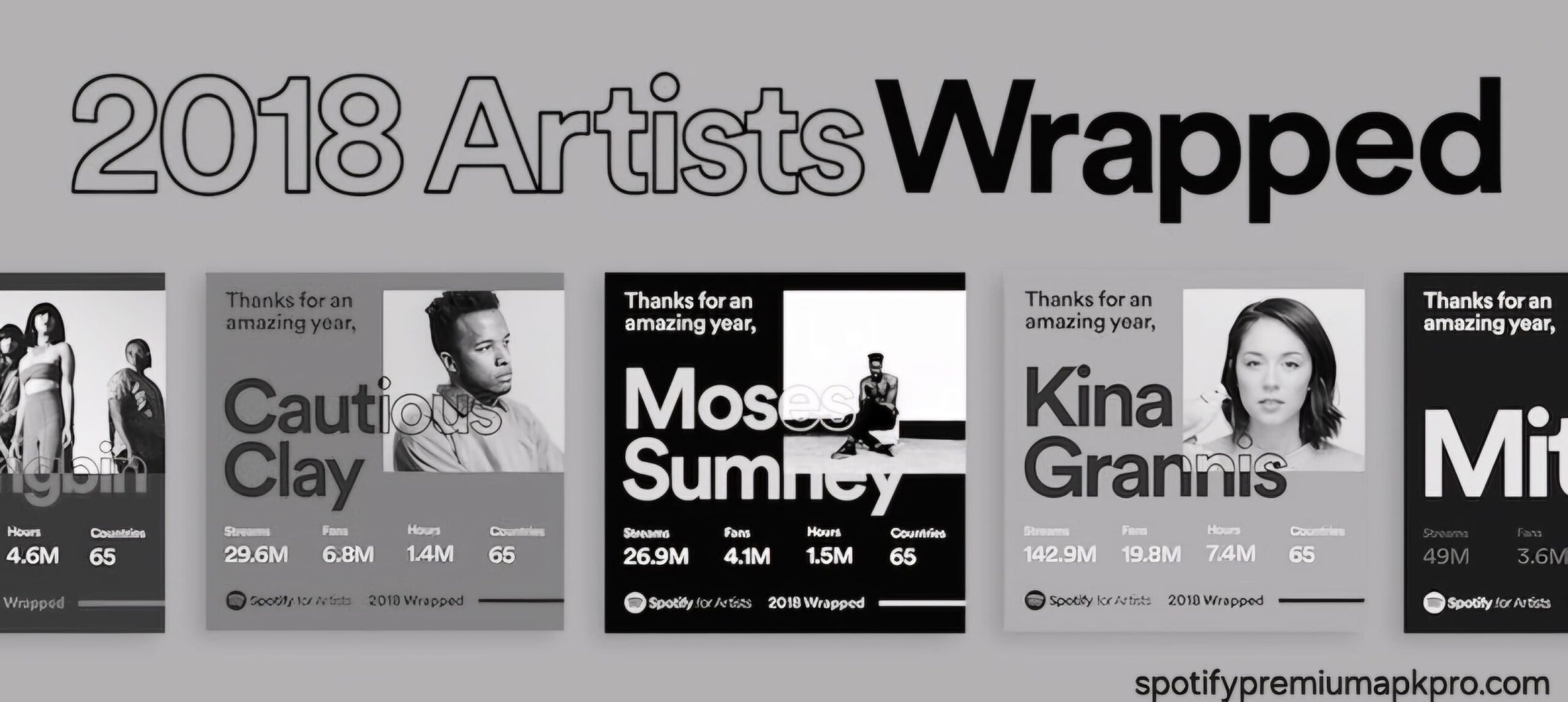 Spotify Premium Wrapped